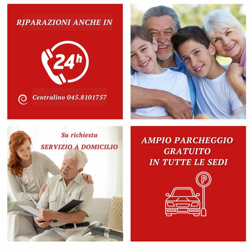 parcheggio gratuito acustica vecchini