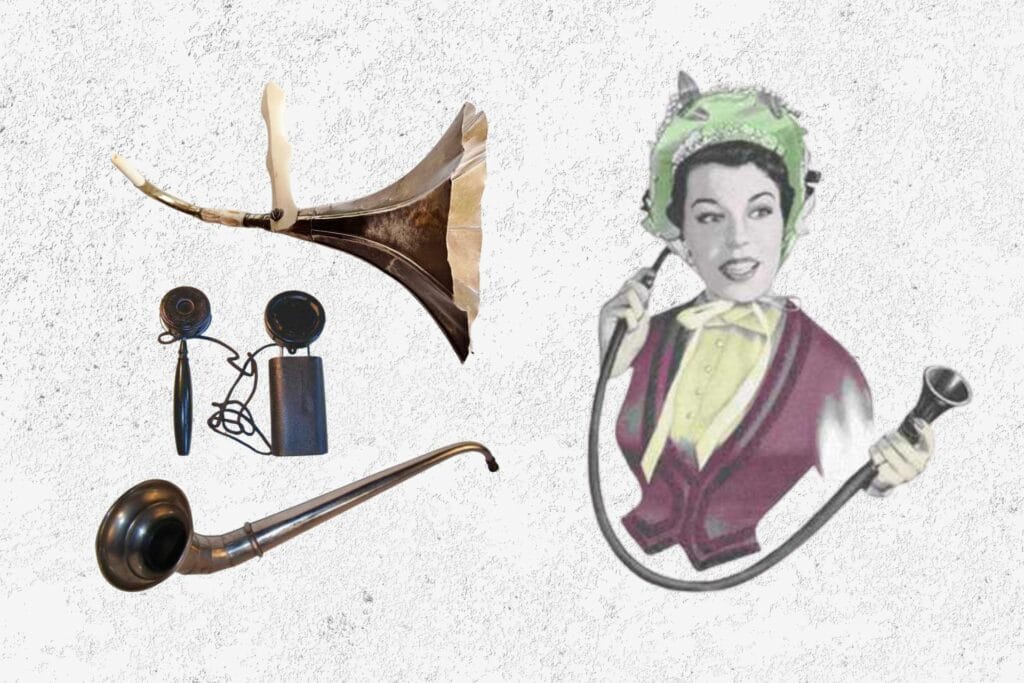 Antichi apparecchi acustici