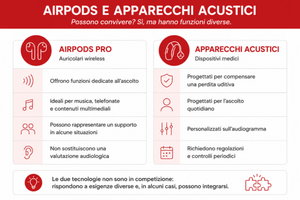 Airpods e apparecchi acustici airpod e apparecchi acustici